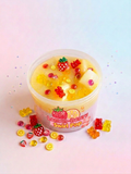 Butter & Clear Slimes - Lemon-Beary Swirl Pop