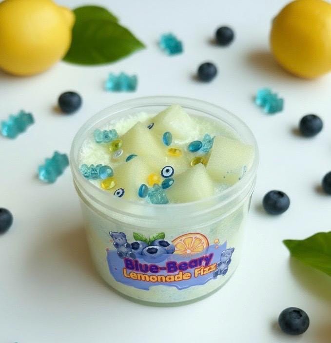 Blue-Beary Lemonade Fizz