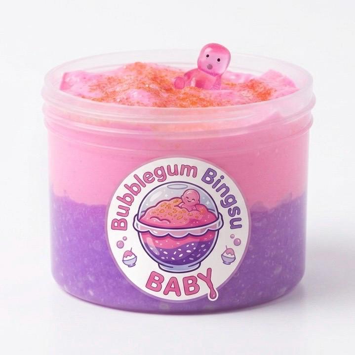 Bubblegum Bingsu Baby Slime!